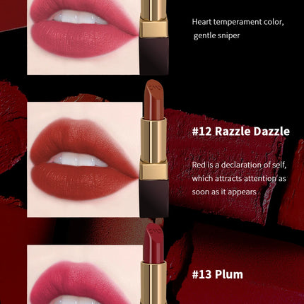 CHARMACY Moisturizing Luxury Lipstick Velvet High Quality Lipsticks Shiny Professional Korean Makeup Cosmetic for Lip Women