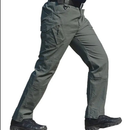 IX9 97% Cotton Men Military Tactical Cargo Pants Men SWAT Combat Army Trousers Male Casual Many Pockets Stretch Cotton Pants