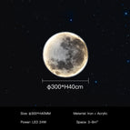 Moon-30cm / China Mainland / Cold Light
