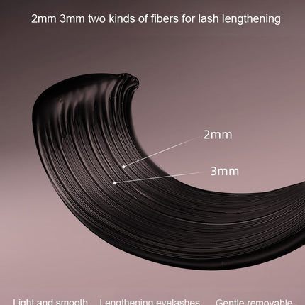 New Lengthening and Curling Mascara Naturally Curls Thick & Long Last Mascara Waterproof Non-smudging Eyelashes Black Mascara