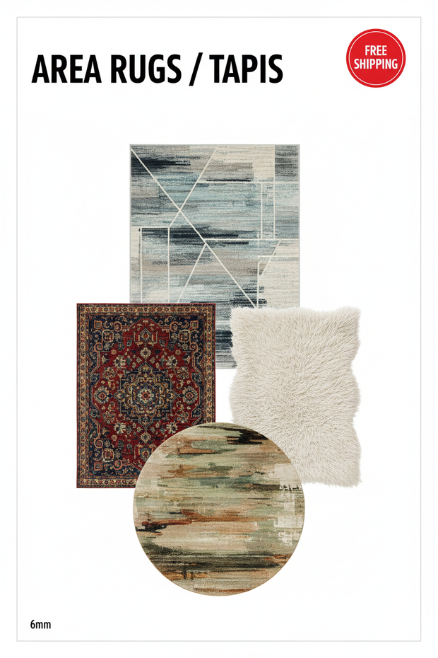 Area Rugs Collection Banner