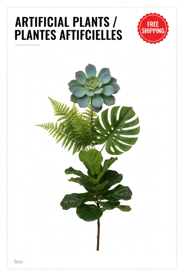 Artificial Plants Collection Banner
