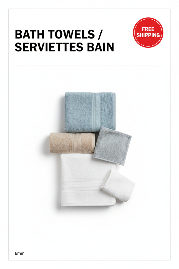 Bath Towels Collection Banner