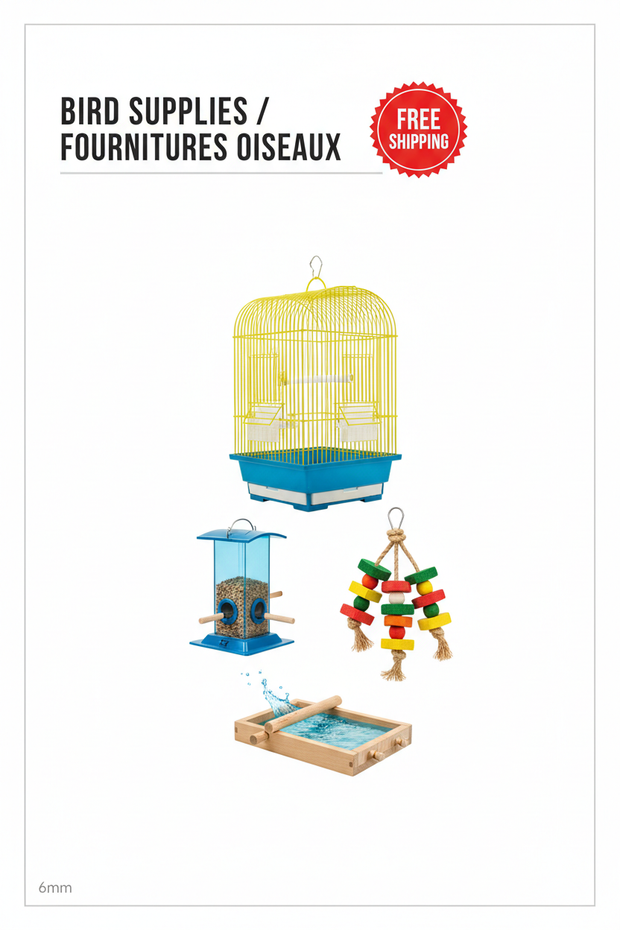 Bird Supplies Collection Banner