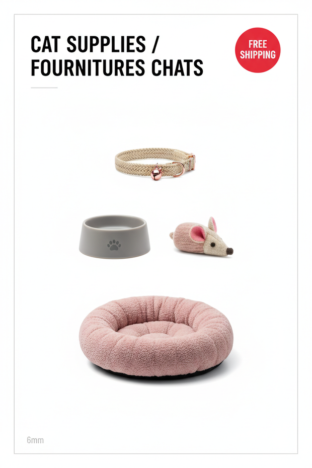 Cat Supplies Collection Banner