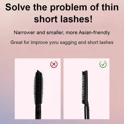 New Lengthening and Curling Mascara Naturally Curls Thick & Long Last Mascara Waterproof Non-smudging Eyelashes Black Mascara