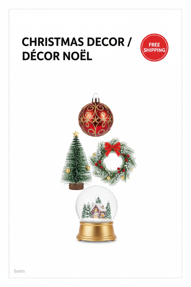 Christmas Decor Collection Banner