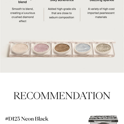 JOOCYEE Eyeshadow Single eye shadow Long-lasting blusher Natural Easy to blend matte smoked daily portable Makeup Cosmetics
