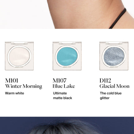 JOOCYEE Eyeshadow Single eye shadow Long-lasting blusher Natural Easy to blend matte smoked daily portable Makeup Cosmetics