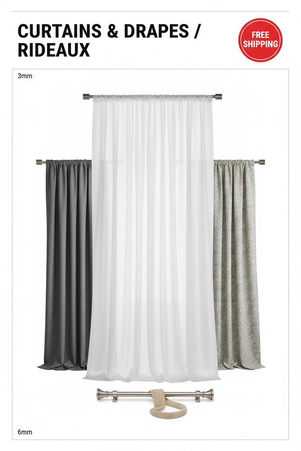 Curtains & Drapes Collection Banner