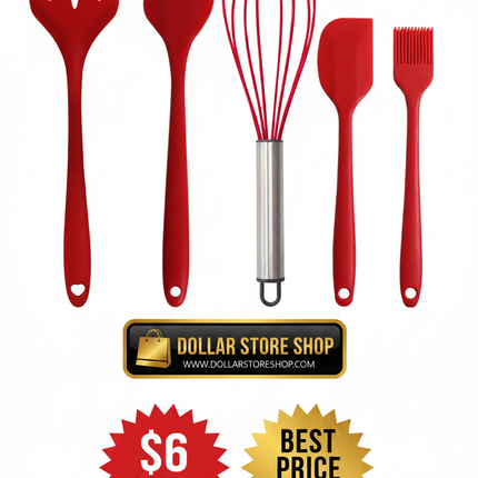 Silicone Cooking Spatula Set / Ensemble Spatules Cuisine Silicone