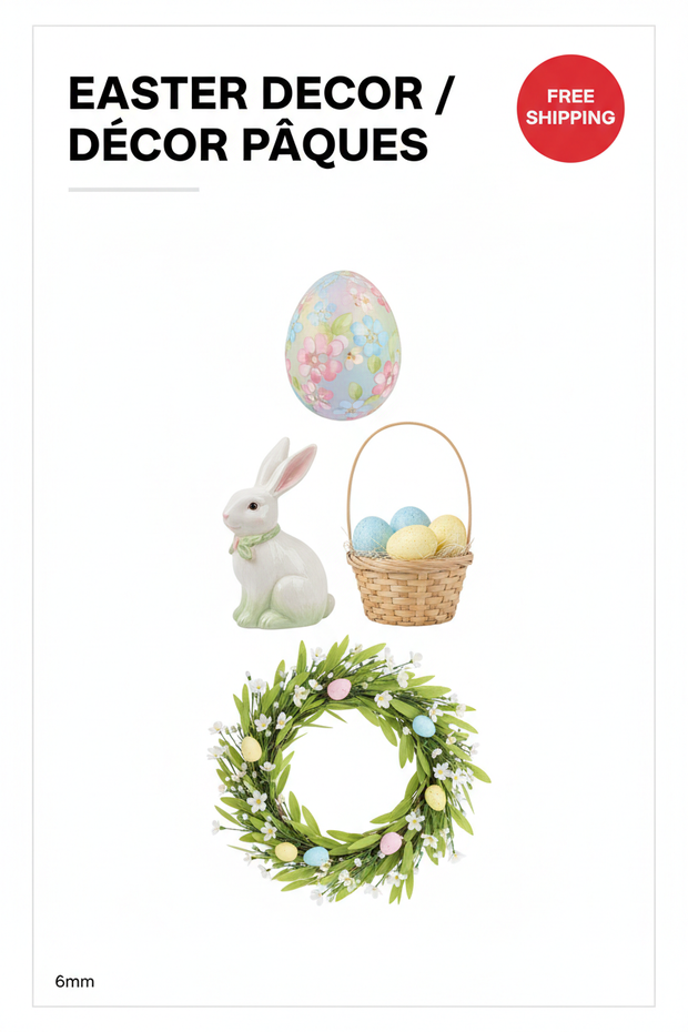 Easter Decor Collection Banner