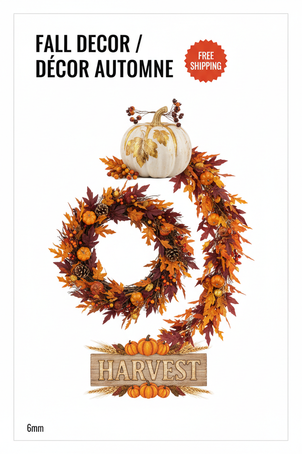 Fall Decor Collection Banner