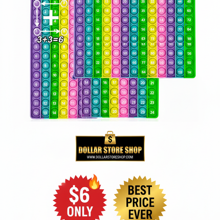 Math Practice Board / Tableau de Multiplication