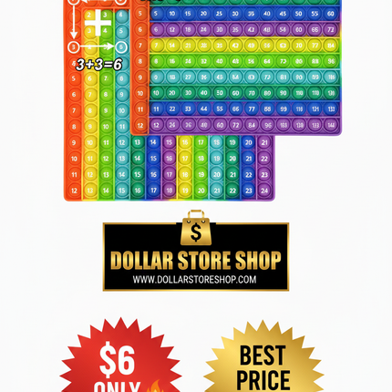 Math Practice Board / Tableau de Multiplication