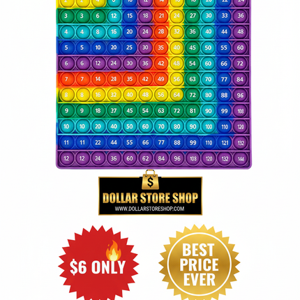Math Practice Board / Tableau de Multiplication