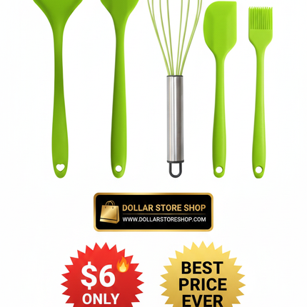 Silicone Cooking Spatula Set / Ensemble Spatules Cuisine Silicone