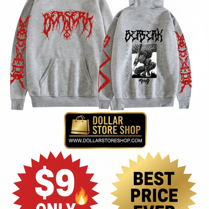 Unisex Legend Print Hoodies / Hoodies Légende Unisexe