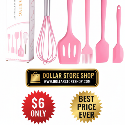 Silicone Cooking Spatula Set / Ensemble Spatules Cuisine Silicone