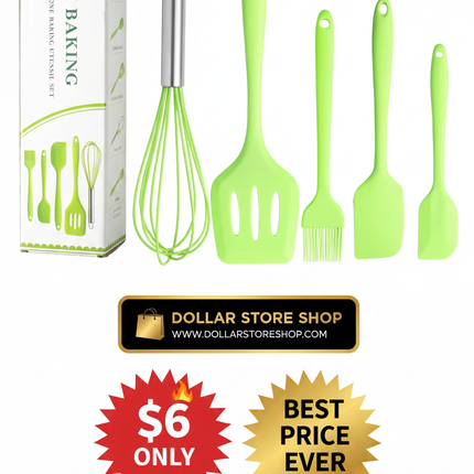 Silicone Cooking Spatula Set / Ensemble Spatules Cuisine Silicone