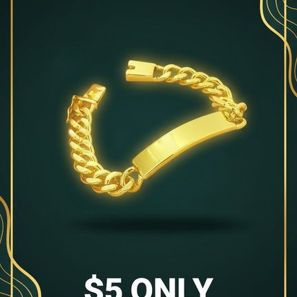 18k gold plated bracelet / bracelet plaqué or 18k