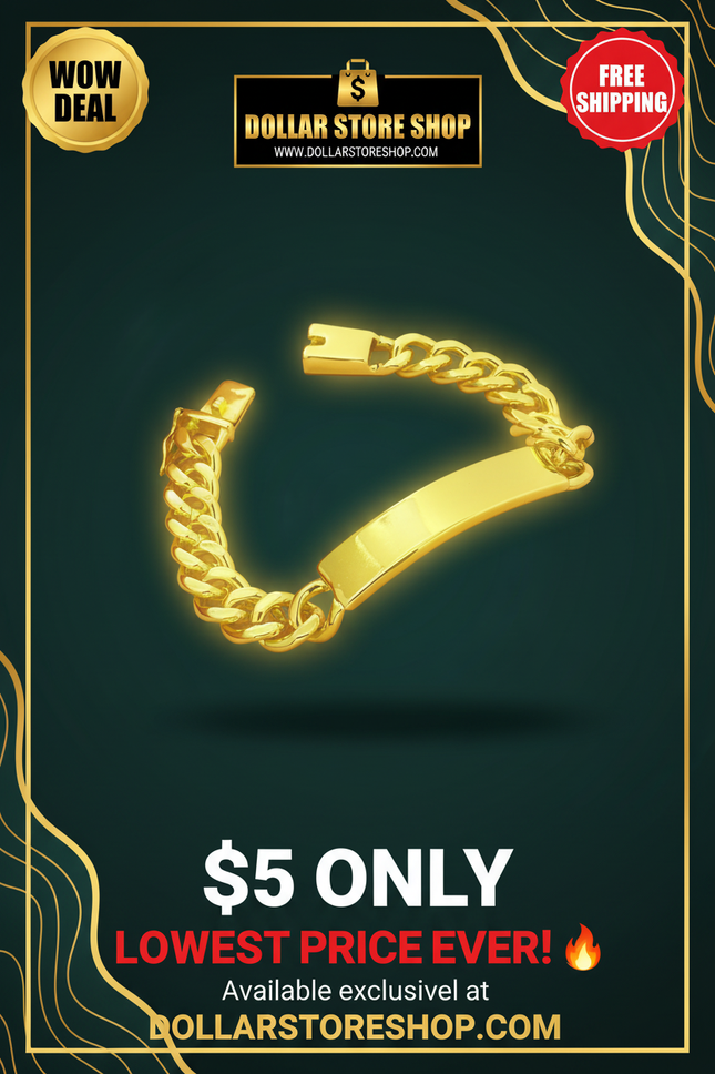 18k gold plated bracelet / bracelet plaqué or 18k