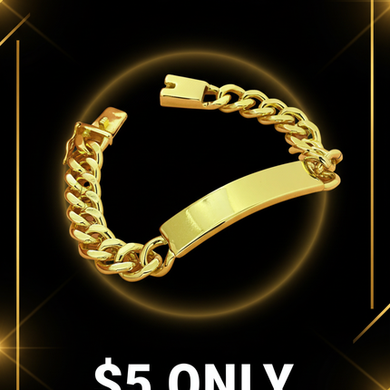 18k gold plated bracelet / bracelet plaqué or 18k