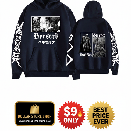 Unisex Legend Print Hoodies / Hoodies Légende Unisexe