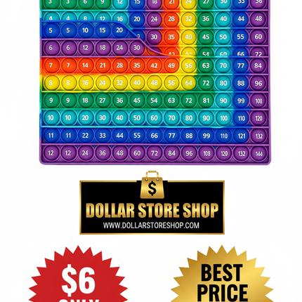 Math Practice Board / Tableau de Multiplication
