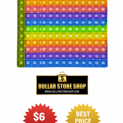 Math Practice Board / Tableau de Multiplication