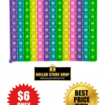 Math Practice Board / Tableau de Multiplication