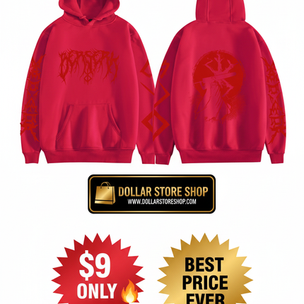 Unisex Legend Print Hoodies / Hoodies Légende Unisexe