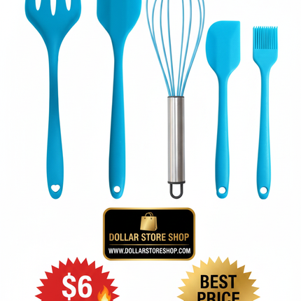 Silicone Cooking Spatula Set / Ensemble Spatules Cuisine Silicone