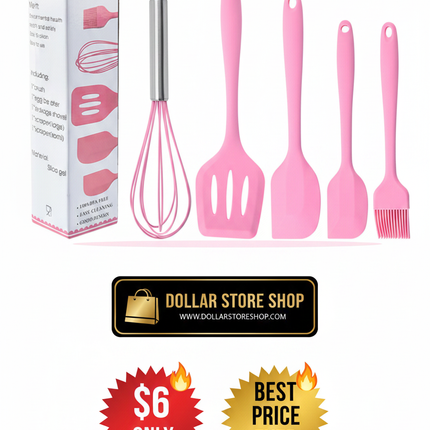 Silicone Cooking Spatula Set / Ensemble Spatules Cuisine Silicone