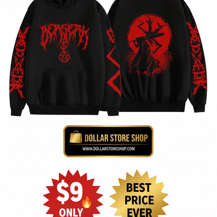 Unisex Legend Print Hoodies / Hoodies Légende Unisexe