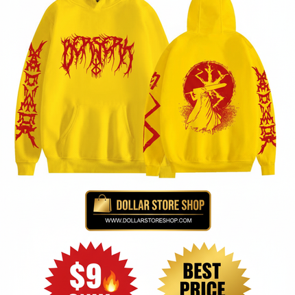 Unisex Legend Print Hoodies / Hoodies Légende Unisexe
