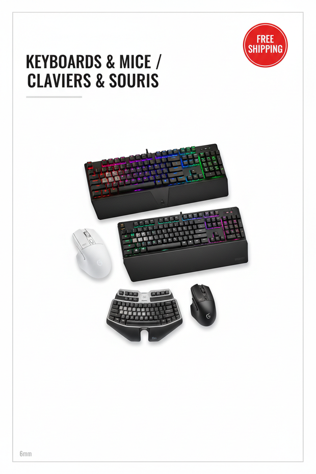Keyboards & Mice Collection Banner