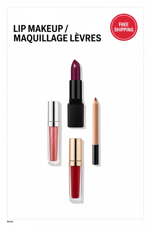 Lip Makeup Collection Banner