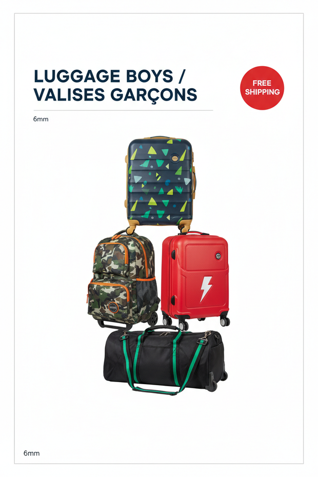 Luggage Boys Collection Banner