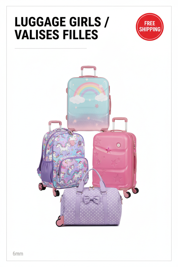 Luggage Girls Collection Banner
