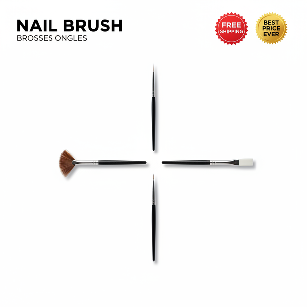 Nail Brush Banner Mobile