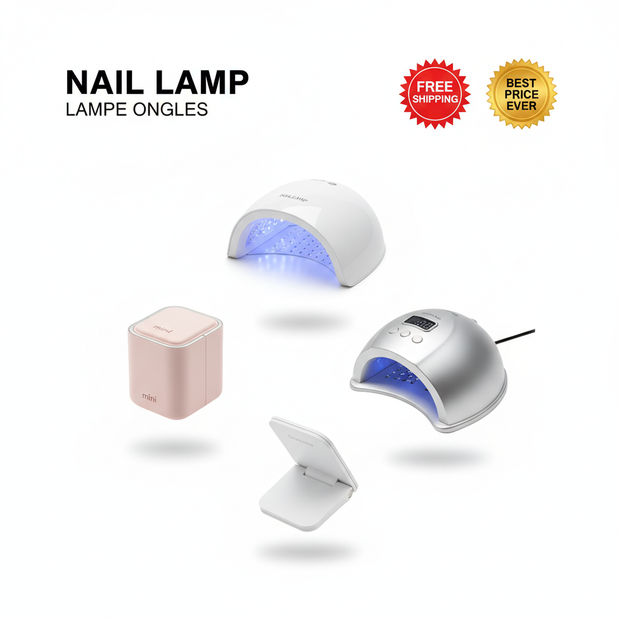 Nail Lamp Banner Mobile