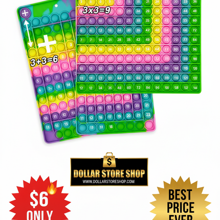 Math Practice Board / Tableau de Multiplication
