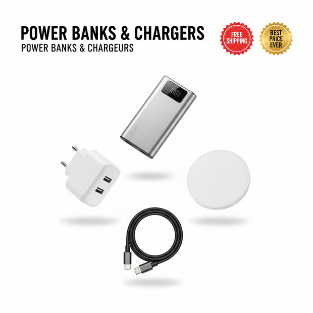 Power Banks & Chargeurs Mobile