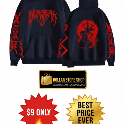 Unisex Legend Print Hoodies / Hoodies Légende Unisexe