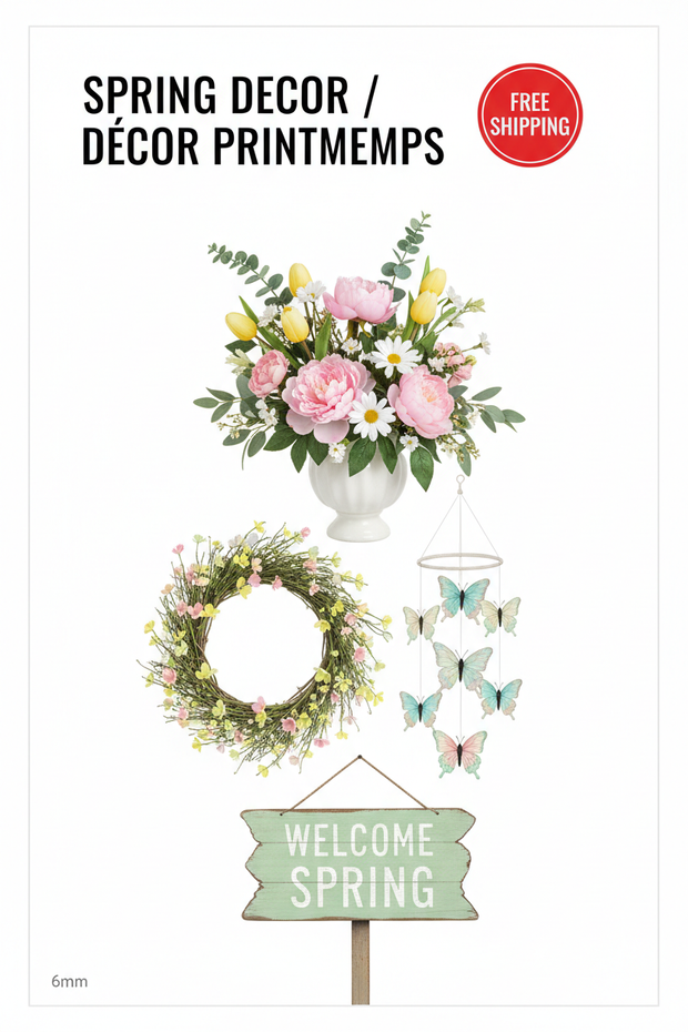 Spring Decor Collection Banner