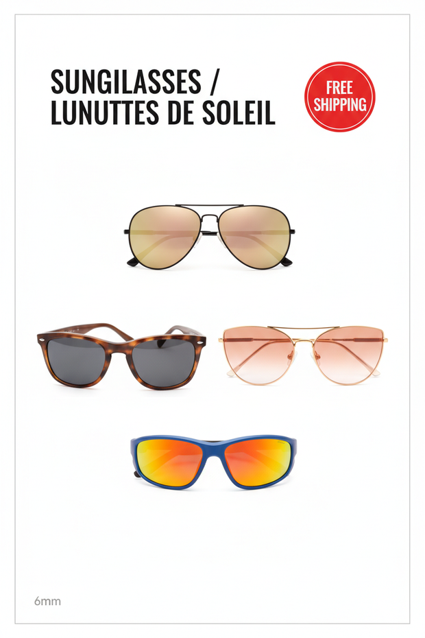 Sunglasses Collection Banner
