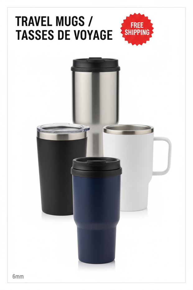 Travel Mugs Collection Banner