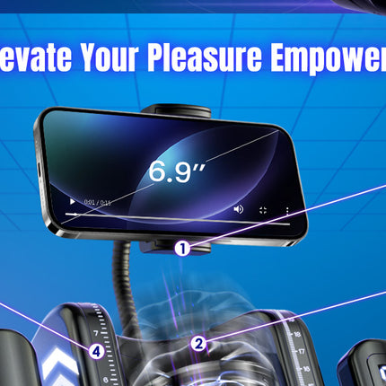 Easylove King Automatic Quickshot Male Masturbator Cup Electric Penis Stroking Telescopic Cock Stroker Auto Pocket Pussy Sleeve