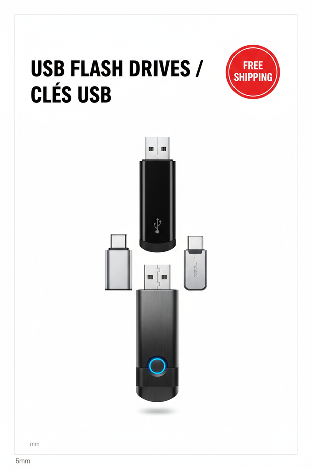 USB Flash Drives Collection Banner